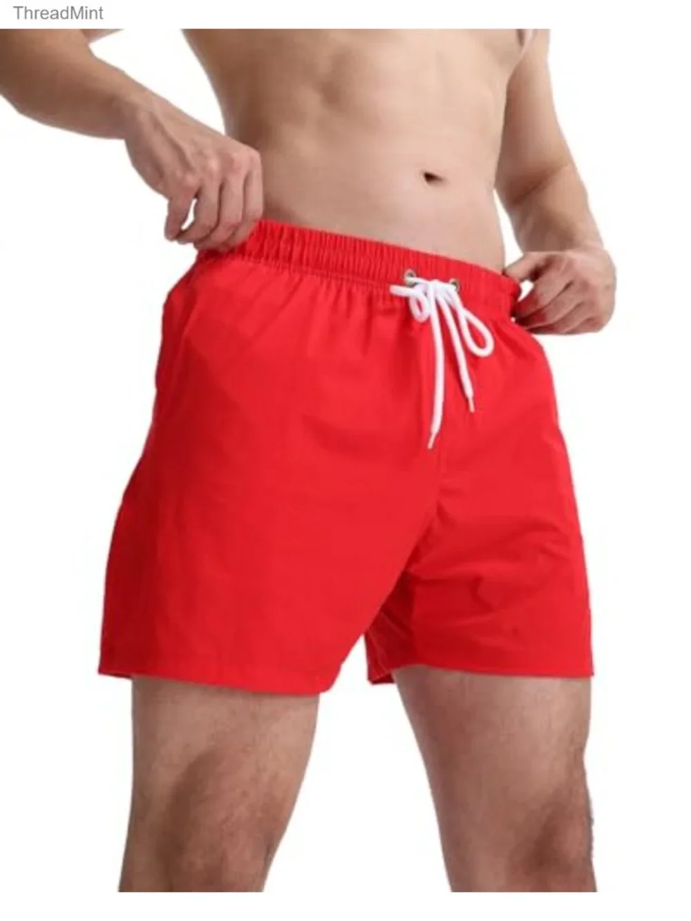 Men's Quick Dry Swim Trunks 5 Inch Inseam Mesh Liner Board Shorts